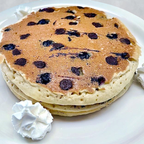 Best Rob’s Chocolate and Blueberries Pancakes (3 pancakes) in New Bedford, MA