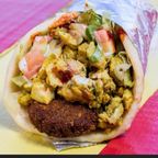 Best #14 Chicken & Falafel Wrap in Pflugerville, TX