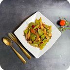 Best Bitter Melon With Dride Tofu Anchovies 小魚豆乾炒苦瓜 in Cupertino, CA