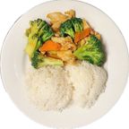 Best Broccoli Chicken (Lunch)芥兰鸡 (午) in Concord, CA
